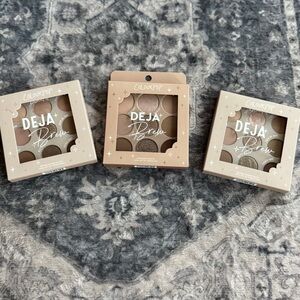 Colourpop Bundle of Three Deja Brew Palettes NWT